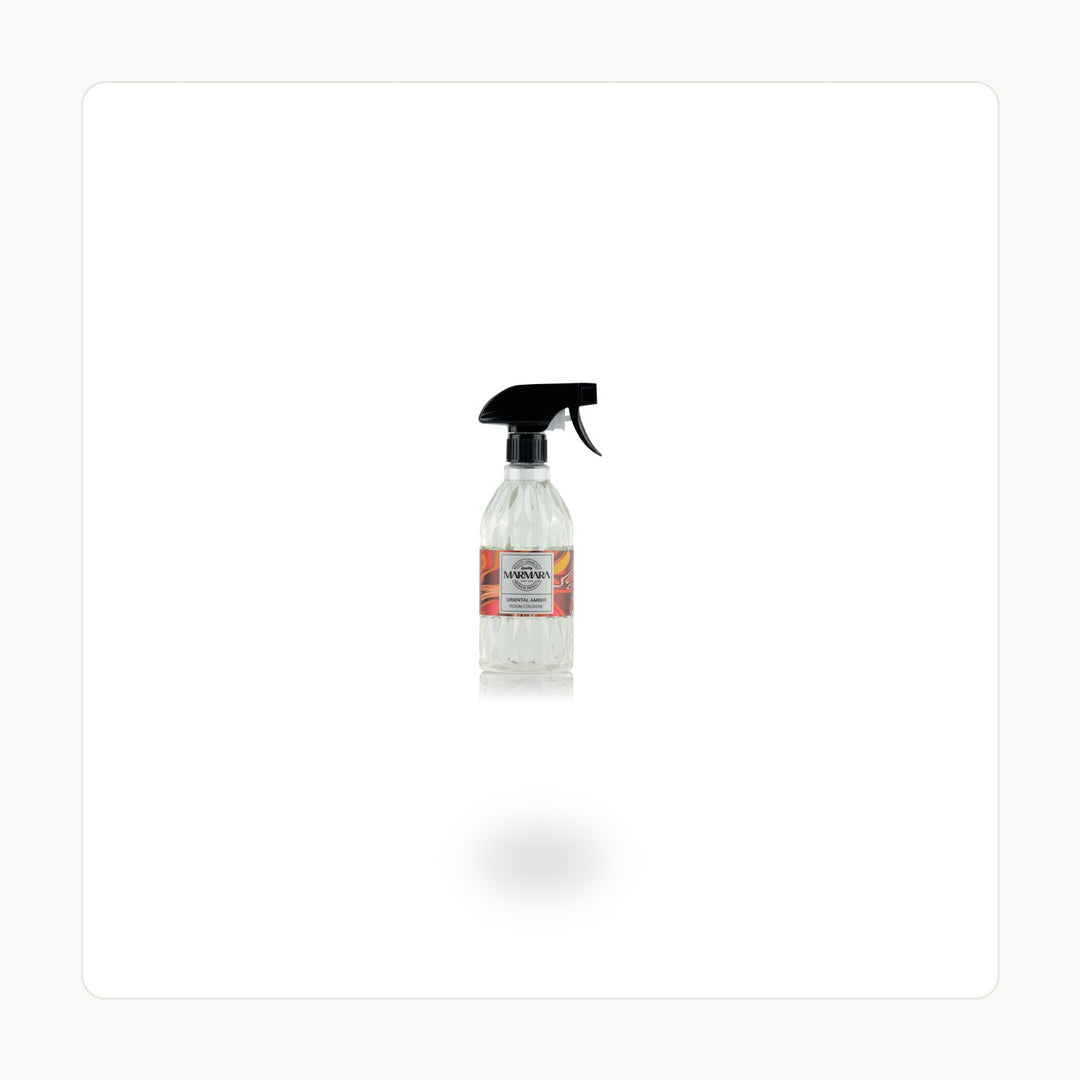 Decor and room fragrance products for barber and salon spaces