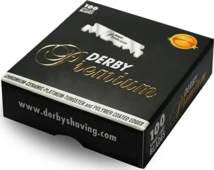 Derby Premium Single Edge Razor Blades 100 Pcs