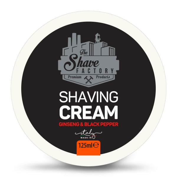 Shaving Cream Ginseng & Black Pepper 125ml