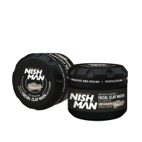 NISHMAN Professional Deep Cleansing Face Clay Mask 450gr - Purify &amp; Revitalize