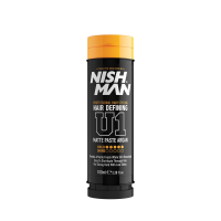 Nishman U1 Argan Matte Hair Defining Paste 3.38 fl oz - Strong Hold Styling
