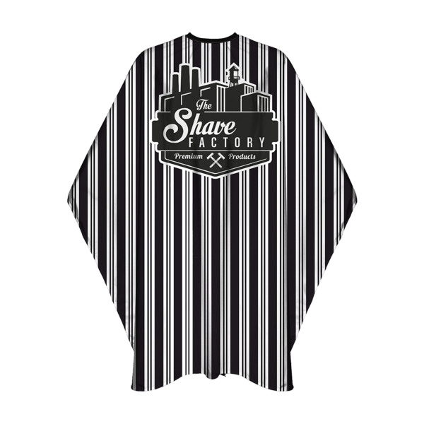 Premium Stripes Barber Cape