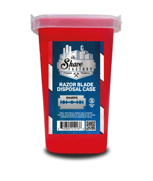 The Shave Factory Blade Disposal Case