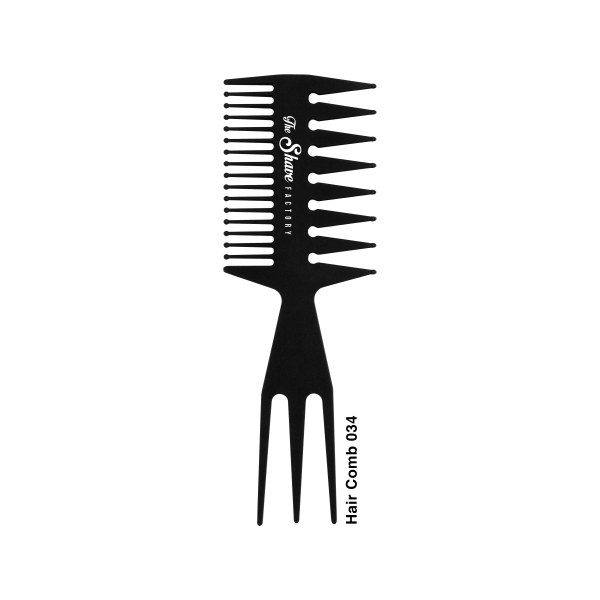 The Shave Factory Professional Anti-Static Heat-Resistant Hair Comb