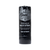 The Shave Factory Black Neck Strips 500 Count Pack