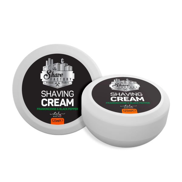 Shaving Cream Frankincense & Black Pepper 125ml