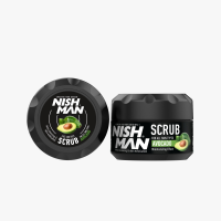 Nishman Exfoliating Facial Scrub 300ml for Smooth, Youthful Skin