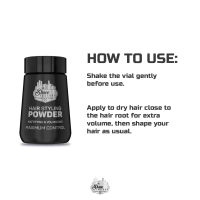 Hair Styling Powder 20g Black