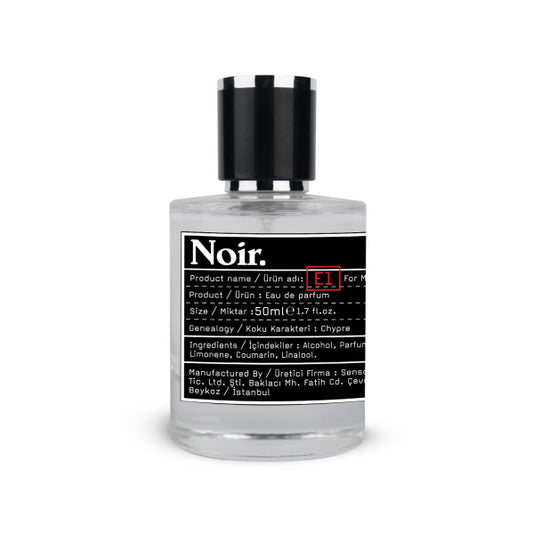 NOIR PERFUME 50 ML E1 BOXED