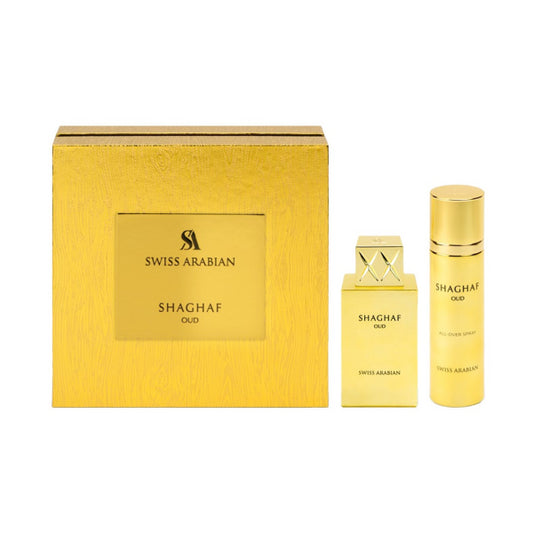 SHAGHAF OUD EDP + 75ML BODY SPRAY GSET