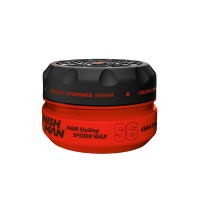 NISHMAN Aqua Spider Hair Wax 150ml - Strong Hold, Web Effect, All-Day Style
