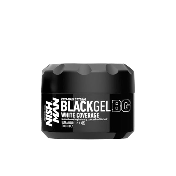 Black Gel White Coverage 300ml