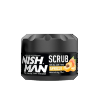 Nishman Exfoliating Facial Scrub 300ml for Smooth, Youthful Skin
