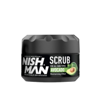 Nishman Exfoliating Facial Scrub 300ml for Smooth, Youthful Skin