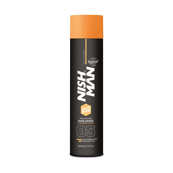 NISHMAN Professional Ultra Hold Hair Styling Spray for Long-Lasting Volume & Finish