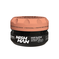 Nishman Professional Matte Series Hair Styling Wax for High Hold &amp; Volume