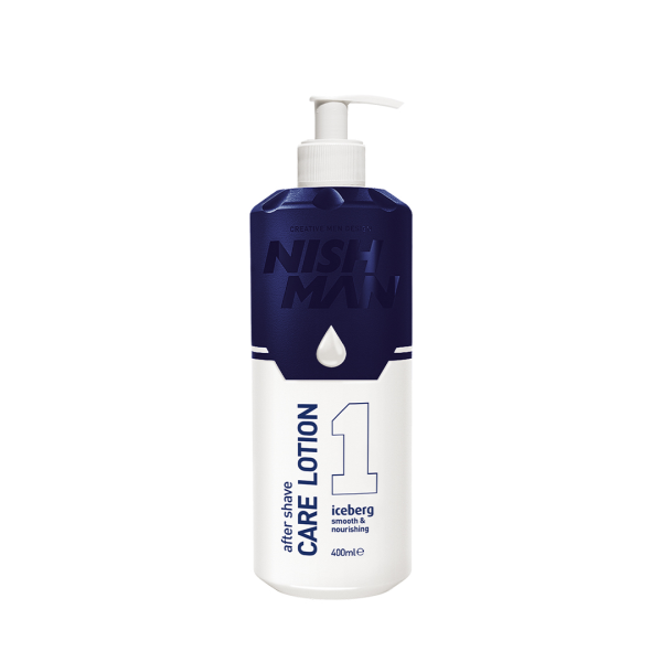 Nishman Soothing Alcohol-Free After Shave Care Lotion 400ml for Men