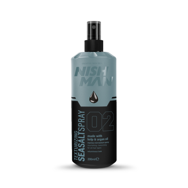 NISHMAN Texturizing Sea Salt Hair Spray for Volume &amp; Matte Finish
