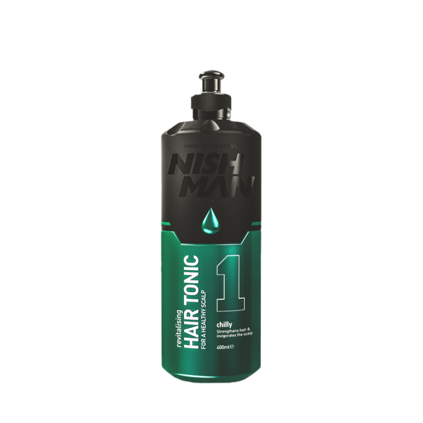 Nishman Advanced Hair Tonic for Men - 400ml Follicle Revitalizing Treatment