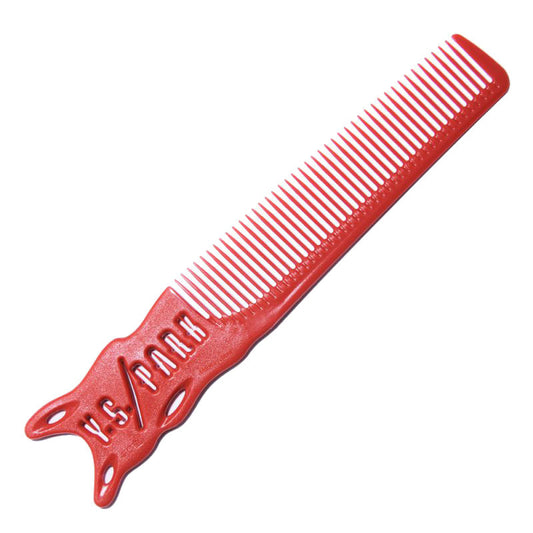 Y.S. Park 209 Barber Comb - red