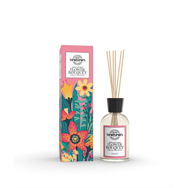 Marmara Room Fragrance Bamboo 100ml Flower Bouquet