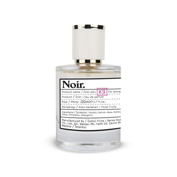 Noir Perfume 50ml K9 Boxed