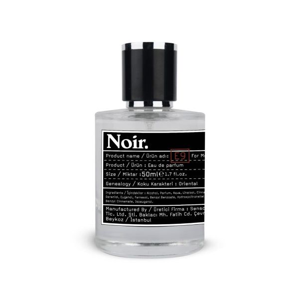 Noir Perfume 50ml E9 Boxed