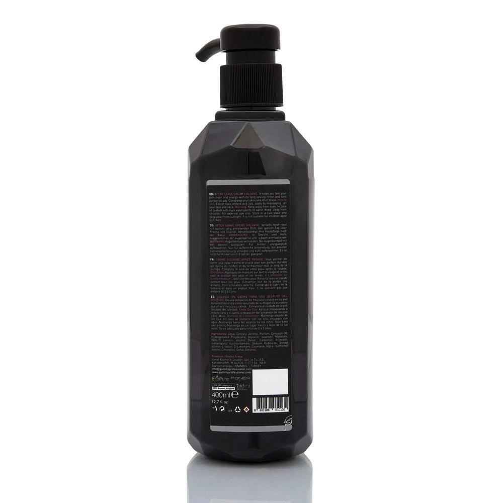GUMMY CREAM COLOGNE 400 ML EXOTICWIE BENUTZT MAN:
Warnung: Schutz vor Hitze und Licht. Vermeiden Sie den Kontakt mit Whit Eyes. Im Kontakt gründlich waschen. Von Kindern fernhalten.
PRODUKTBESCHREIBgummyOnKozmetikGUMMY CREAM COLOGNE