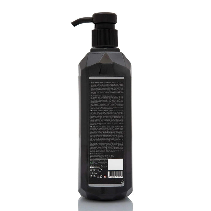 GUMMY CREAM COLOGNE 400 ML BLACKWIE BENUTZT MAN:
Warnung: Schutz vor Hitze und Licht. Vermeiden Sie den Kontakt mit Whit Eyes. Im Kontakt gründlich waschen. Von Kindern fernhalten.
PRODUKTBESCHREIBgummyOnKozmetikGUMMY CREAM COLOGNE