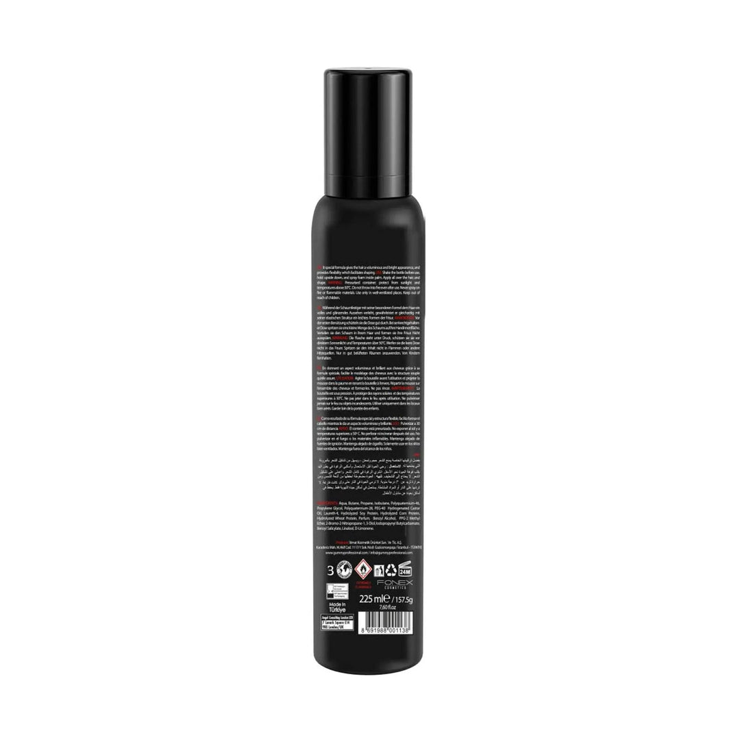 GUMMY HAAR MOUSSE 225 ML ULTRA HOLDWIE BENUTZT MAN:
Wenn es darum geht, Ihr Haar ohne Wärme zu stylen, kann das Auftragen von Mousse eine gute Option sein. Verwenden Sie es richtig und Sie werden auf gummyOnKozmetikGUMMY HAAR MOUSSE