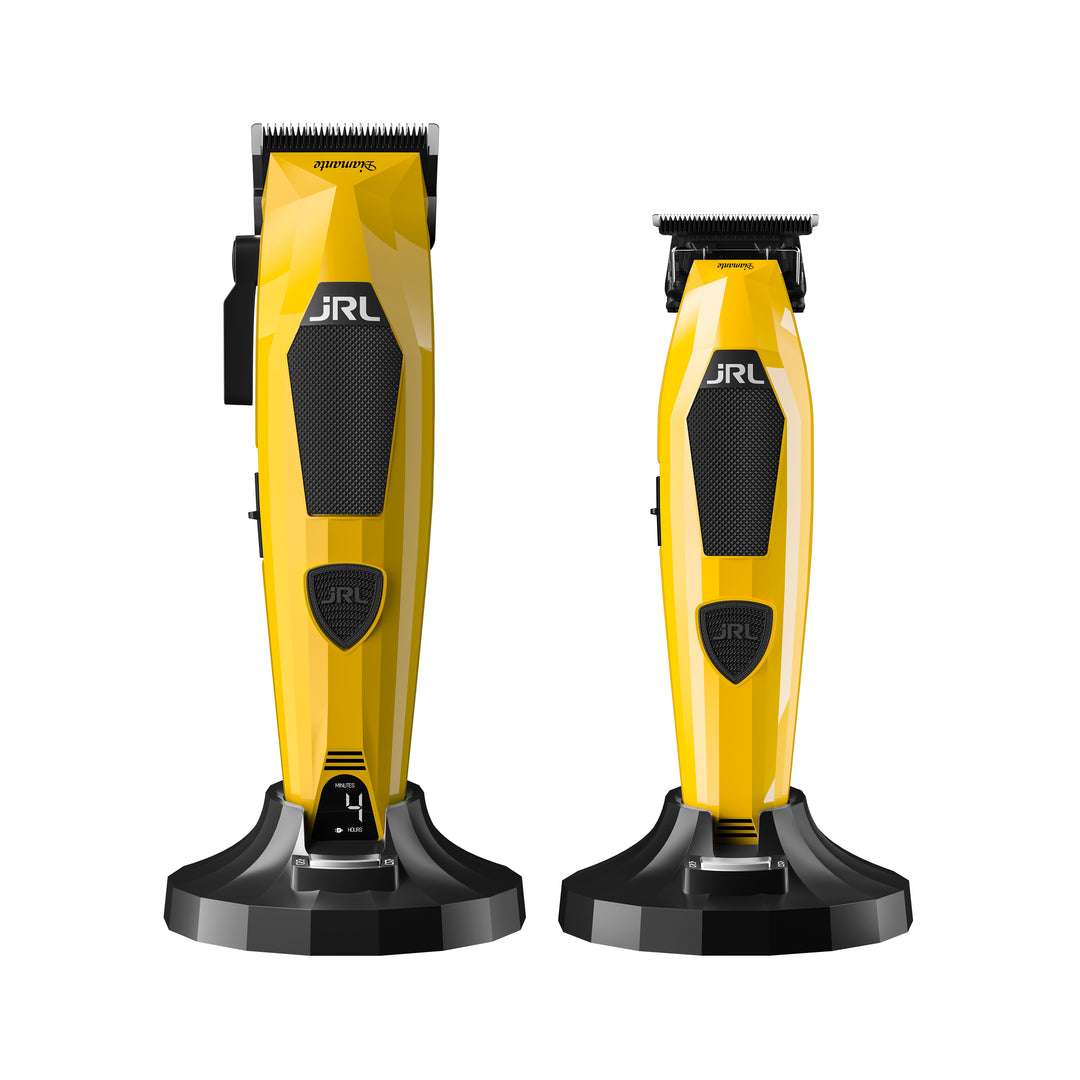 https://bratt-trading.com/image/6460/3404---JRL-Diamante-kit-Yellow---Clipper-Trimmer--in-stand.jpg