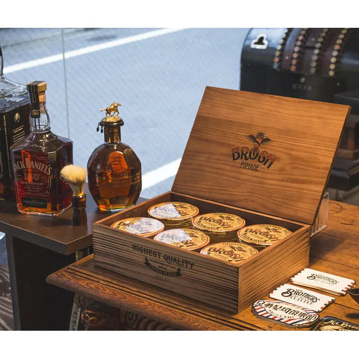 Brosh Display Wood Box
