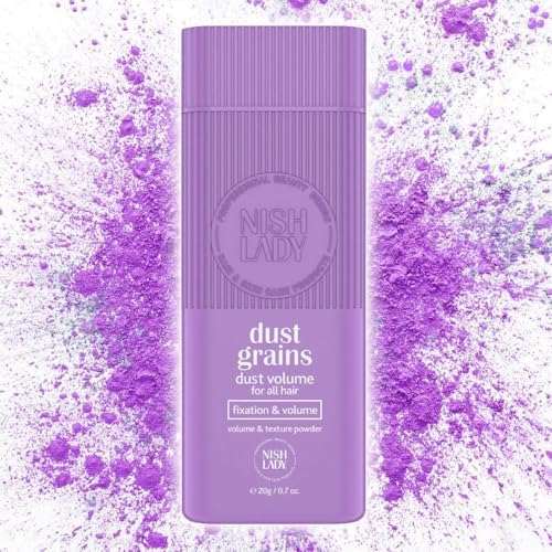 NishLady Dust Grains Volumizing Hair Styling Powder Wax for Texture &amp; Hold