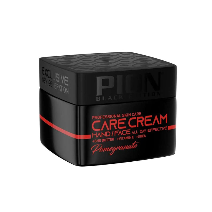 Pion Black Edition Hydrating Hand &amp; Face Cream, Lightweight, Fast-Absorbing Formula