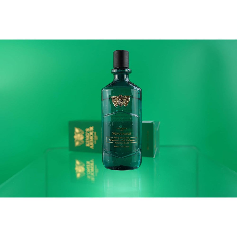 King's Armour Honourable Daily Shampoo: Hyaluronic Acid, Collagen, Anti-Dandruff, 350ml