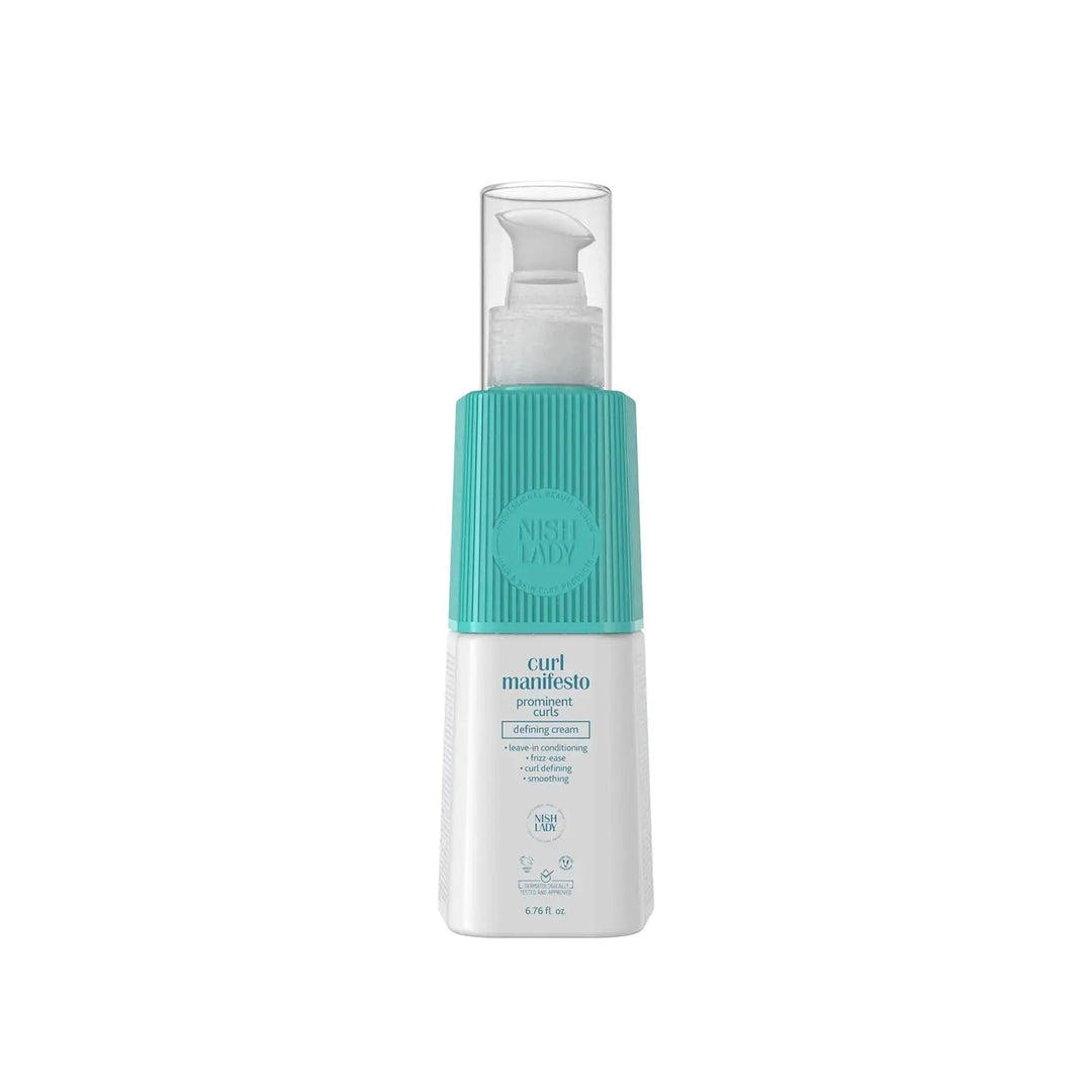 NishLady Curl Manifesto Hydrating Frizz Control Cream for Defined, Smooth Curls
