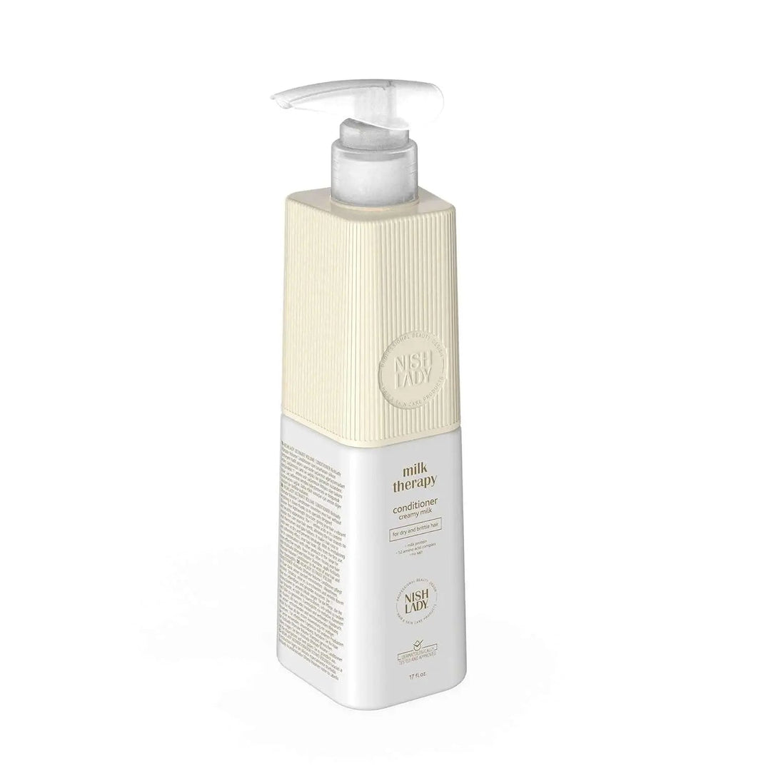 Nishlady Milk Therapy Hydrating Cream Conditioner for Silky Smooth Hair 503ml