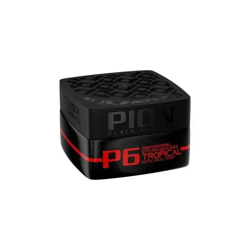 Pion Professional Aqua Hair Styling Wax: Strong Hold, Shiny Finish, Easy Wash