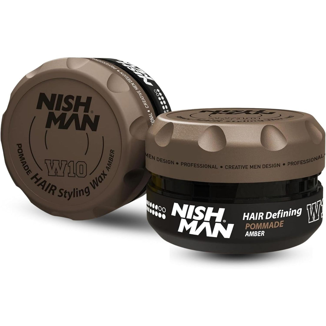 Nishman Matte Series Hair Styling Wax for High Hold