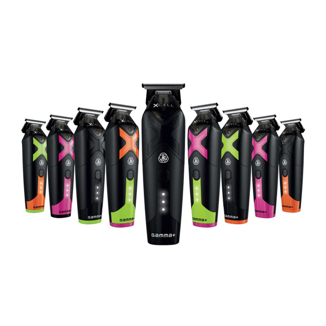 Gamma Piú XCELL Professional Trimmer: Powerful Vector Motor, Precision DLC Blades