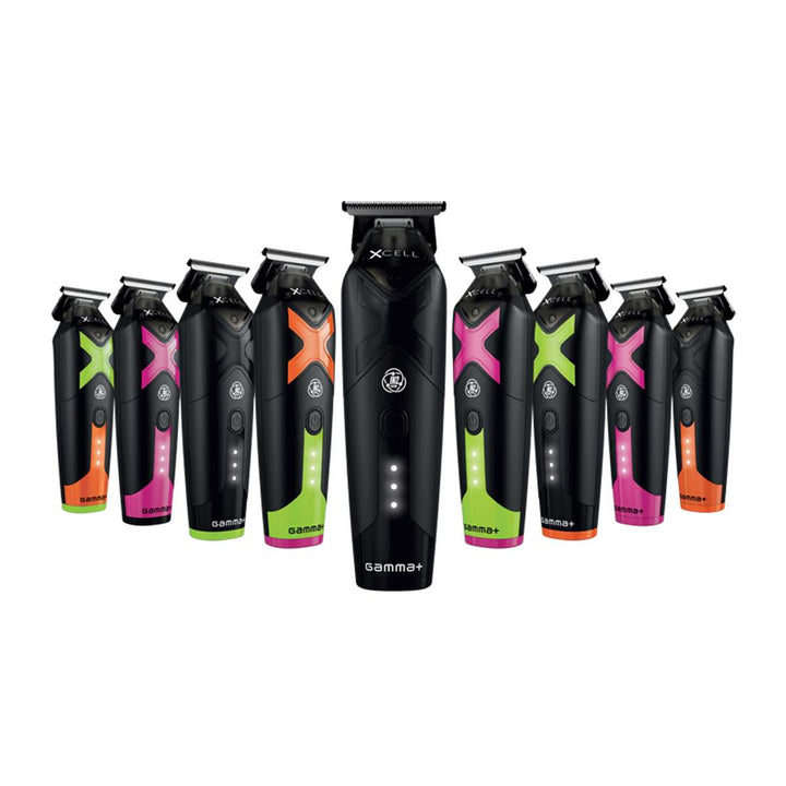 Gamma Piú XCELL Professional Trimmer: Powerful Vector Motor, Precision DLC Blades
