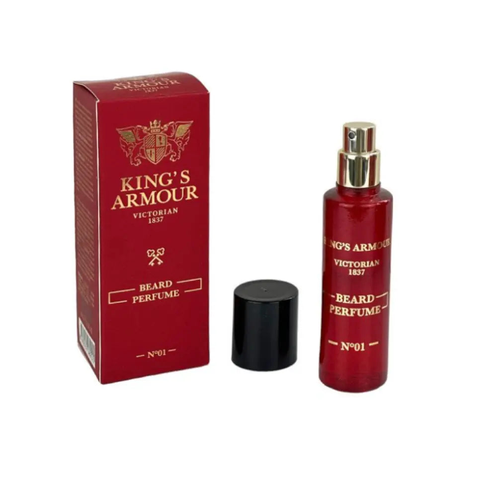 Royal Scented Beard Parfum Spray: 40ml Masculine Fragrance & Conditioning Elixir