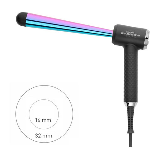 GAMMA PIU RAINBOW CURLING IRON XL