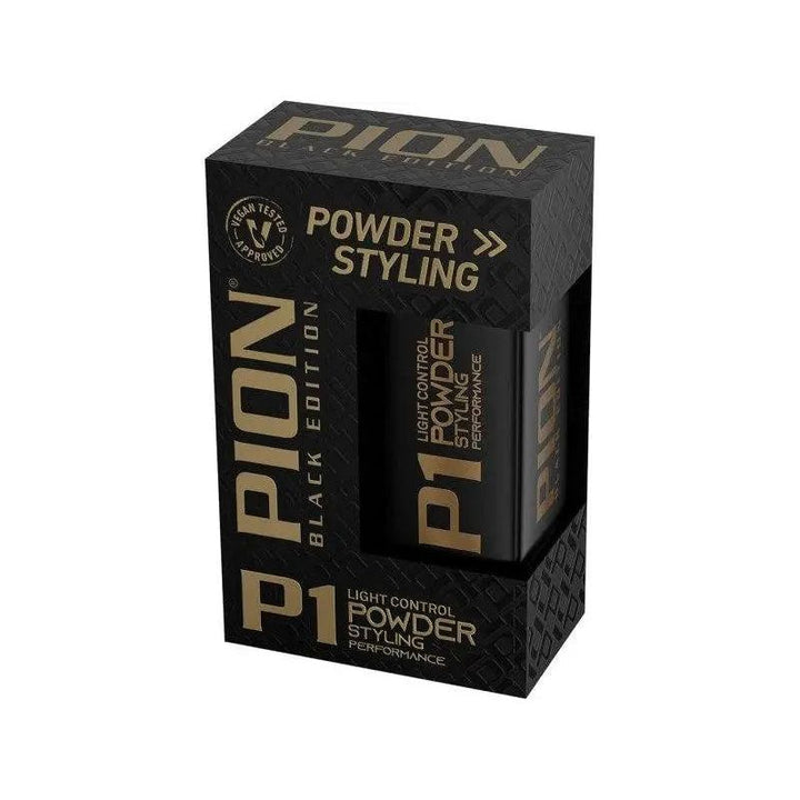 Pion Black Edition 20g Hair Styling Powder for Volume &amp; Matte Finish