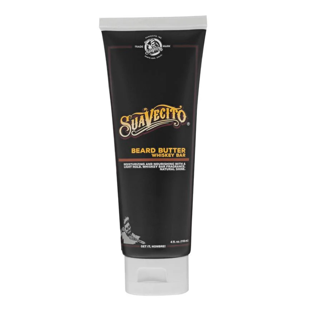 Suavecito Whiskey Bar Beard Butter: Nourishing, Hydrating, Softening, Light Hold