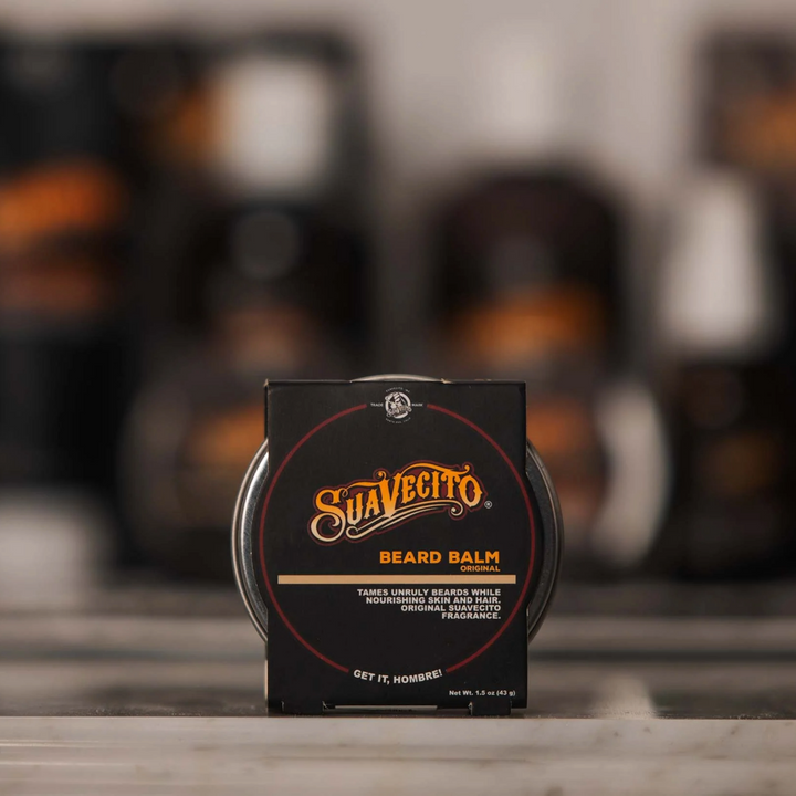Suavecito Original Beard Balm: Nourishing Conditioning Styling for Men&