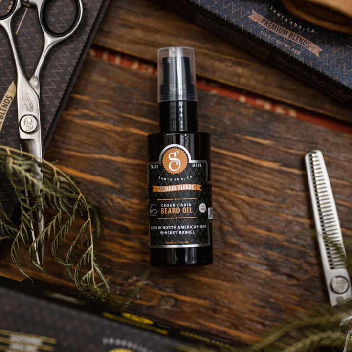 Suavecito Premium Blends Cedar Cabin Beard Oil: Softens, Nourishes, Styles Facial Hair