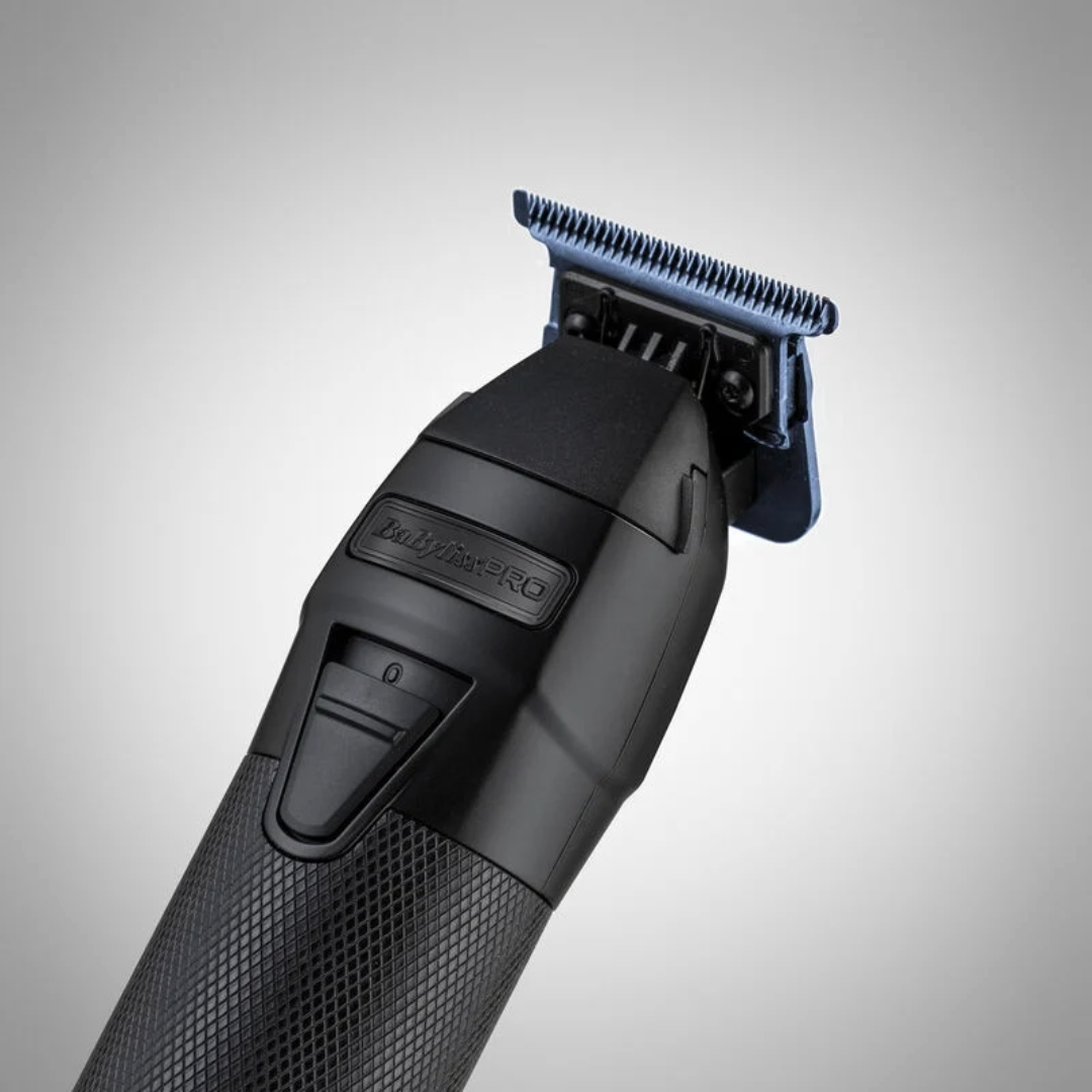 BaBylissPRO FXONE All-Metal Black Skeleton Trimmer: Professional Cordless Precision Hair Clipper