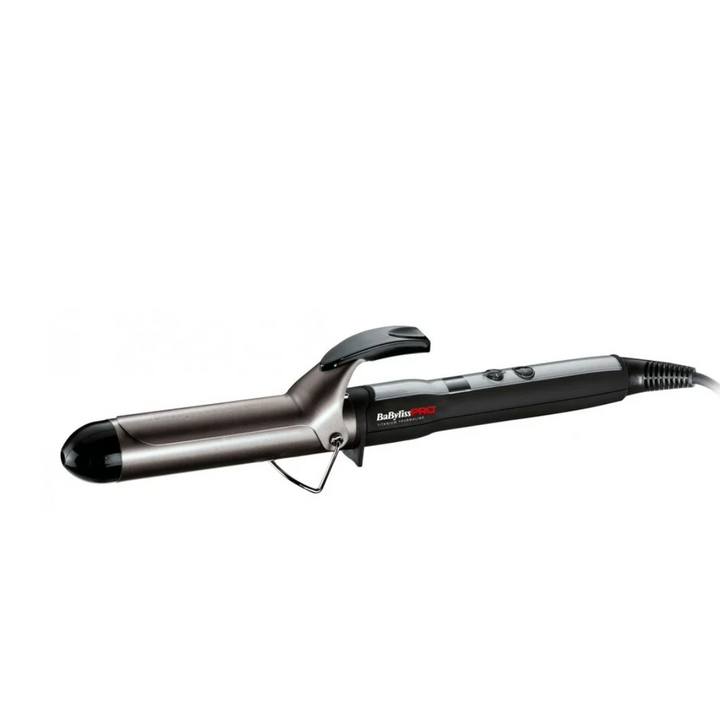 BaBylissPRO 25mm Titanium-Tourmaline Curl Definer Professional Curling Iron for Defined Curls