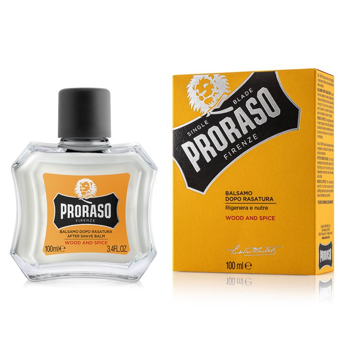 Cella Milano 1899 Proraso aftershave balm wood and spice 100ml